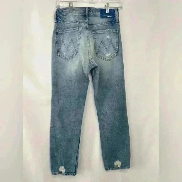 Mother Superior The Tomcat Distressed Straight Leg Jean In The Confession 26 - Picture 5 of 14